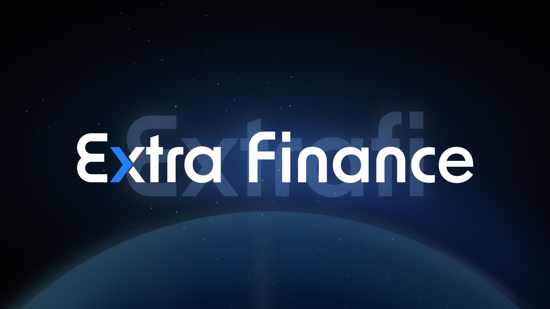 Extrafinance DeFi lending dashboard overview